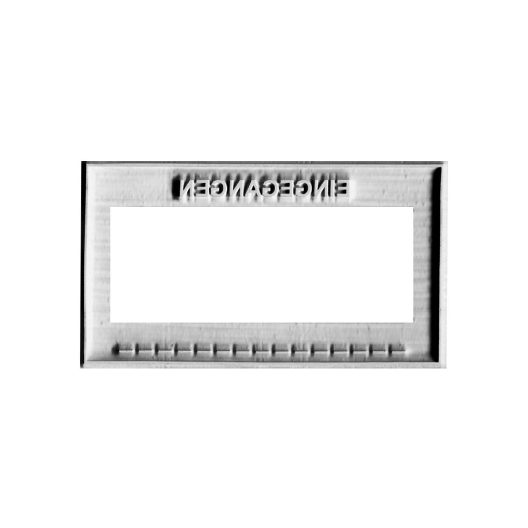 Ersatzstempelplatte Trodat 5430 Ersatzstempelplatte Trodat 5430