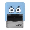 Colop MARKY mit individueller Textplatte - blau