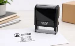 Trodat Printy 4915 Selbstfärbestempel für Adresse, Logo und Firmenstempel